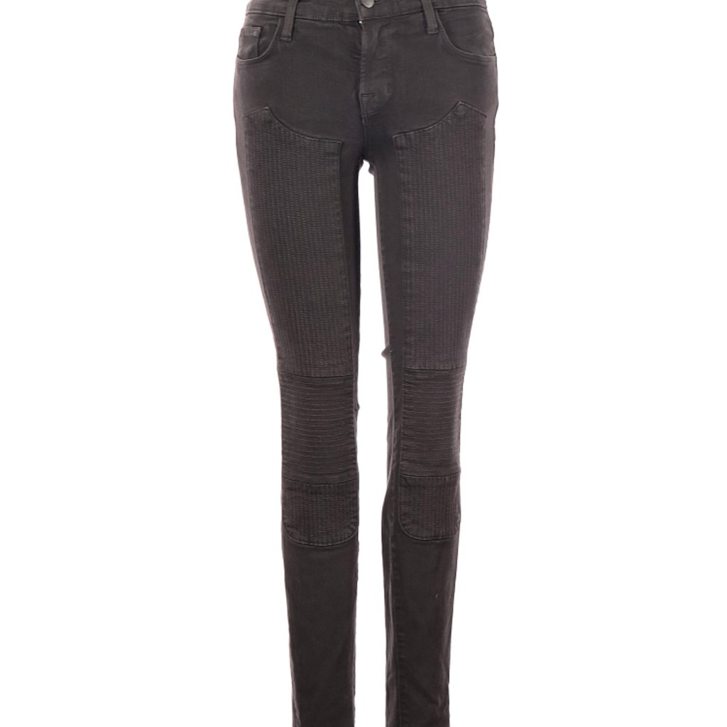 J Brand Jeans Gray Front Design Size 26 44
